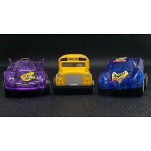 Rhode Island Novelty 2.5" Pullback and Release Race Car Assorted colors 3 Pieces